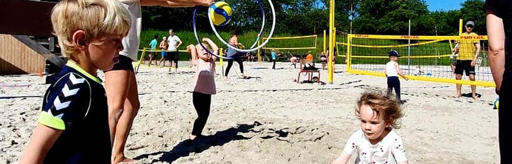 Ramasjang volley i sandet